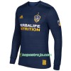 Billiga Fotbollströjor LA Galaxy Ibrahimović 9 Borta tröja 2017/18 Långärmad